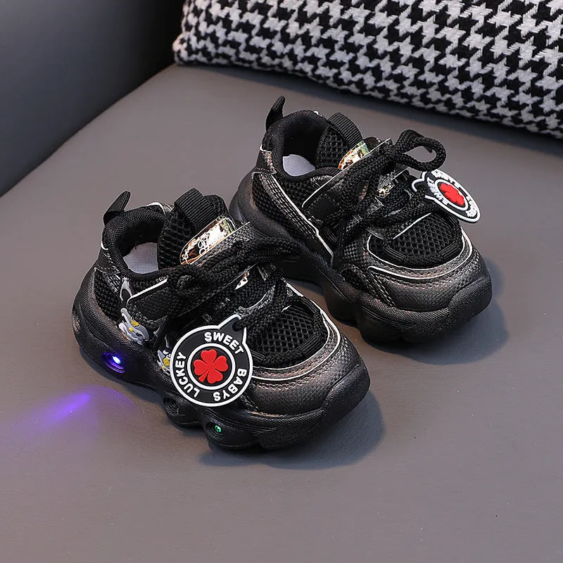 Catty Walky Baby Shoes with Lights