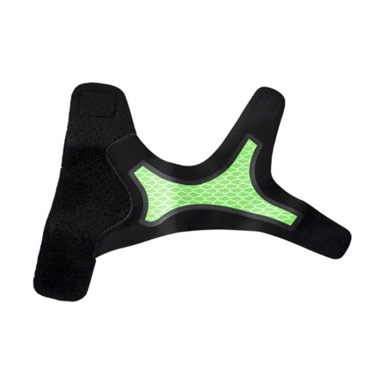 Neoprene Sports Ankle Support Ankle Compression Fixed Support Protective Strap, Specification: Left Foot (Green)