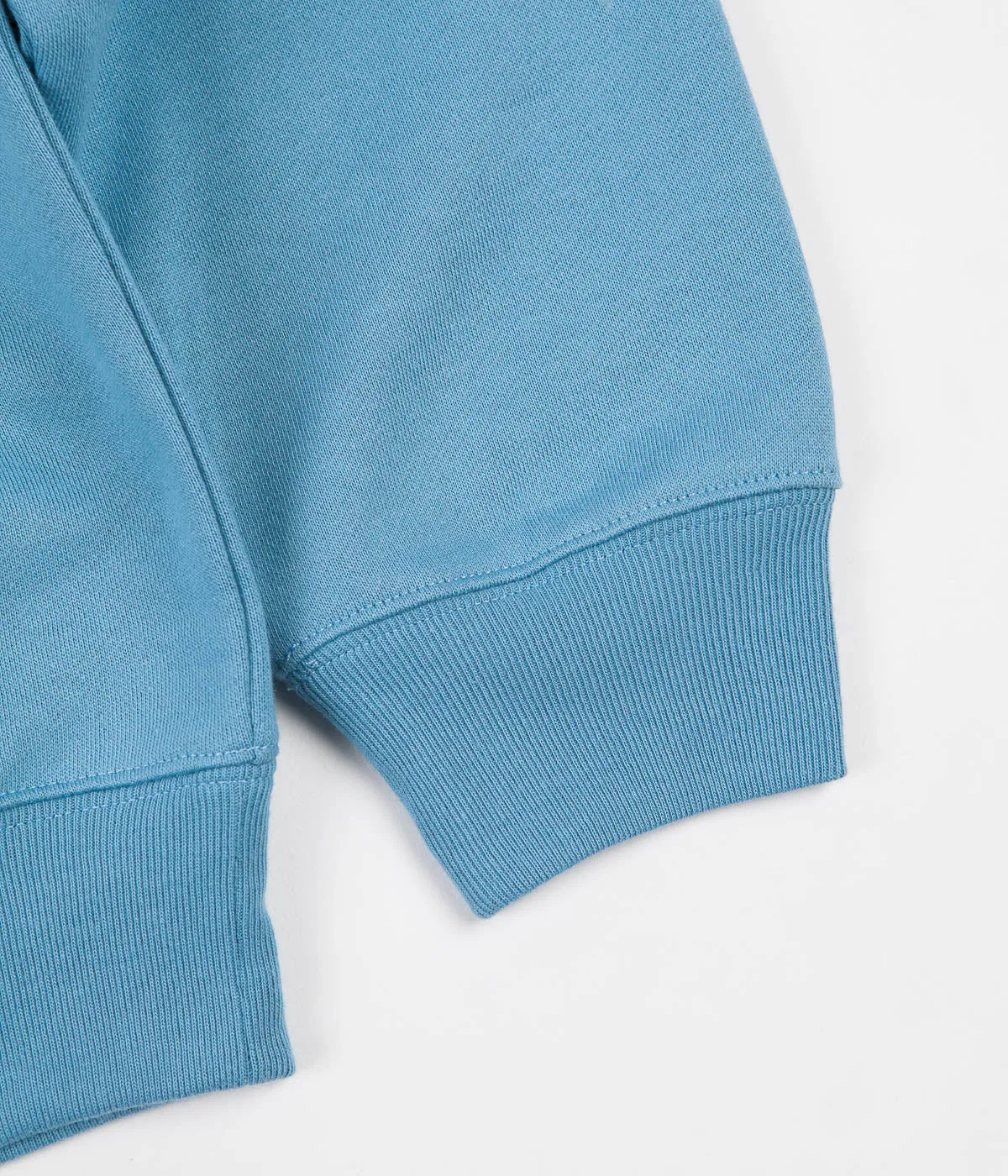 Polar Zip Neck Sweatshirt - Blue
