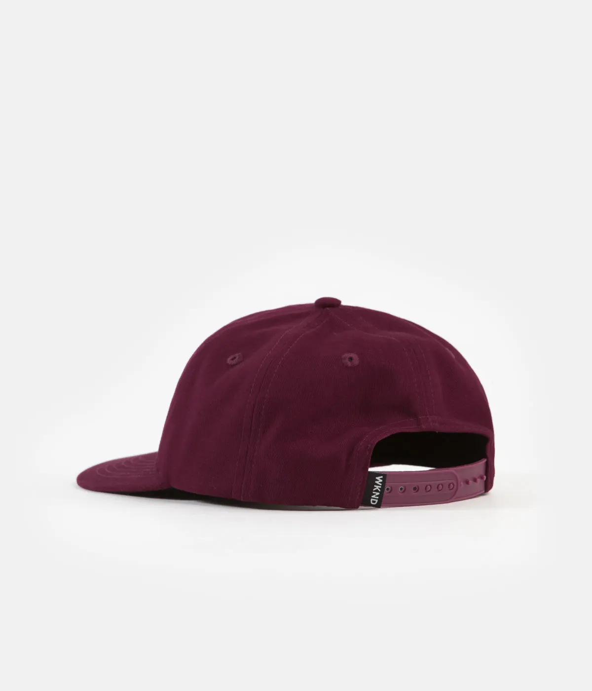 WKND Fishbone Cap - Maroon